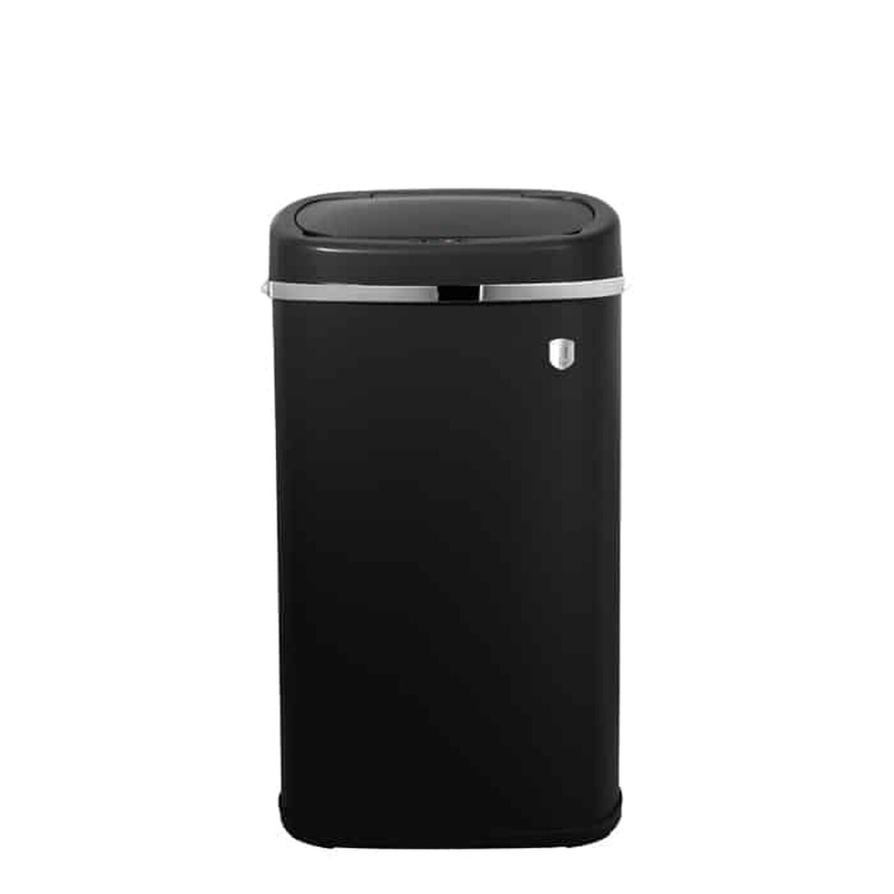 Cos de gunoi cu senzor Berlinger Haus, Matte Black, 39.5x28x67 cm, 58 L, fier, negru - imagine 3