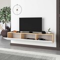 Comoda TV, Homitis, Francy 180, Stejar Safir / Alb