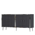 Consola, Olivia, Arno KB150, Antracit / Argintiu
