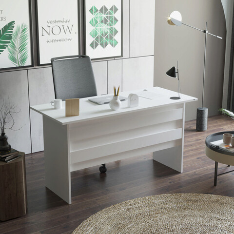 Birou, locelso, vario a, 140x73.8x60 cm, alb