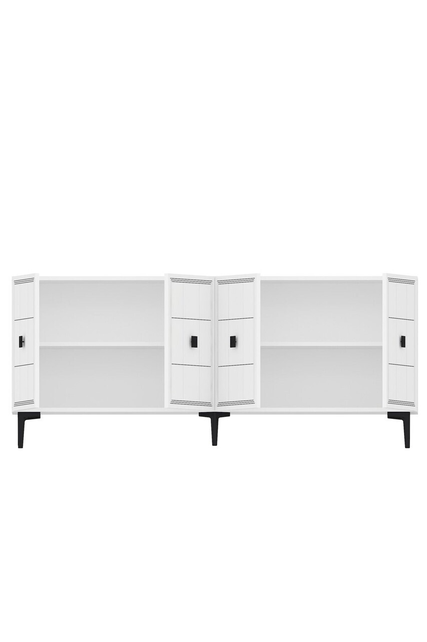 Consola, Hanah Home, Yuka 180, 180x75x32 cm, Alb — imaginea 6