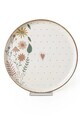 Set farfurii pentru desert, Hermia, 275KRM2598, Dimensiune: 22 cm (4 bucăți), Multicolor