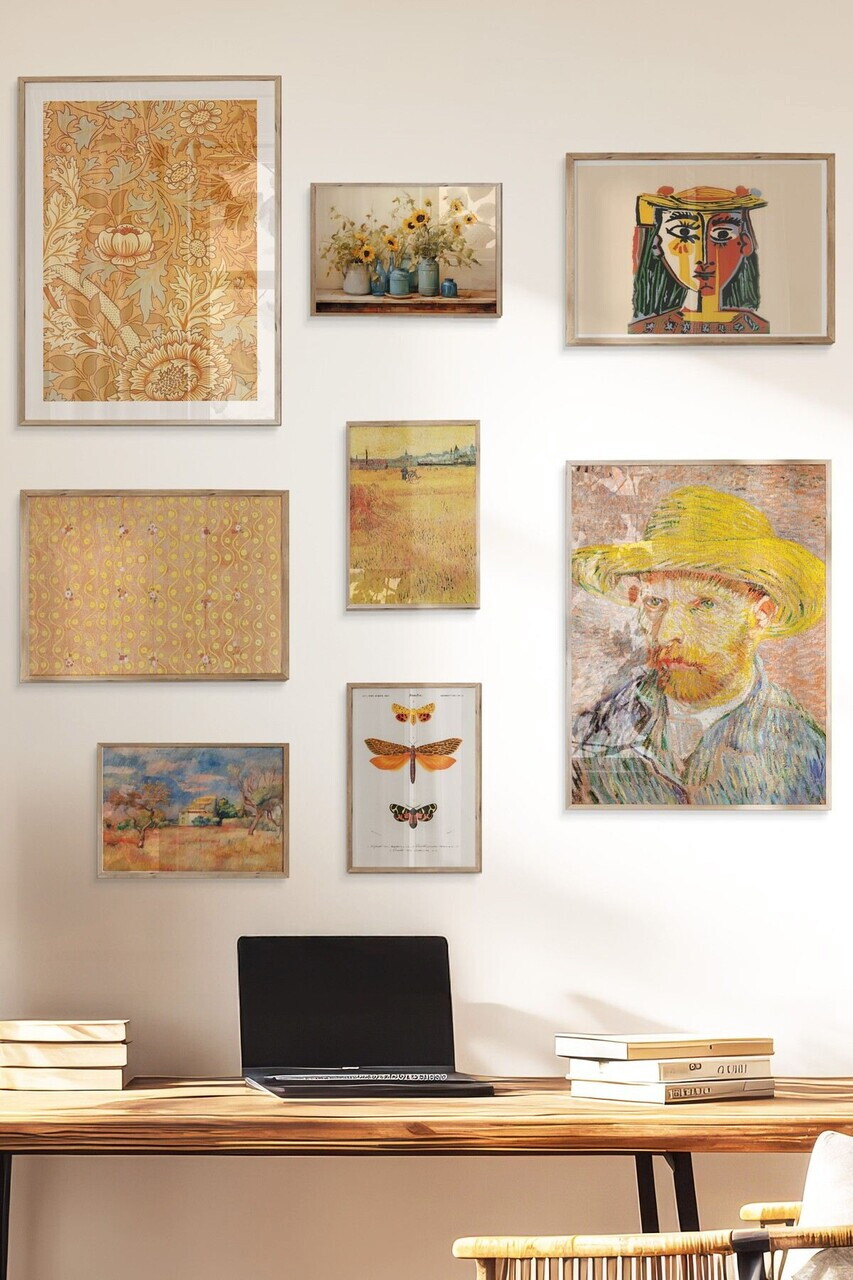 Tablou decorativ, Çgs-059-Wooden-Kck, Lemn masiv, Față: 100% PVC STICLĂ, Multicolor - view 3