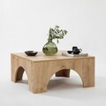 Masuta de cafea, Neostill, Collesium, 80x37x80 cm, PAL, Stejar