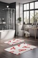 Set covorase de baie, Cartwright, CT-5289, Poliester, Multicolor