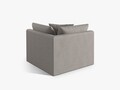 Modul pentru canapea, 1 loc, Chris-259, Micadoni Home, 100x100x80 cm, tesatura structurata chenille, natural