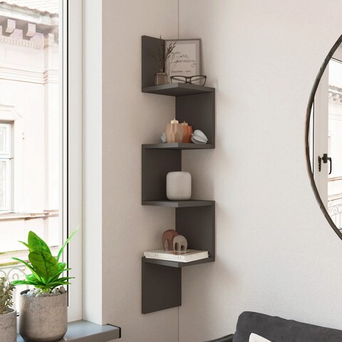 Raft de perete, locelso, wl9-an, 22x117.2x22 cm, antracit
