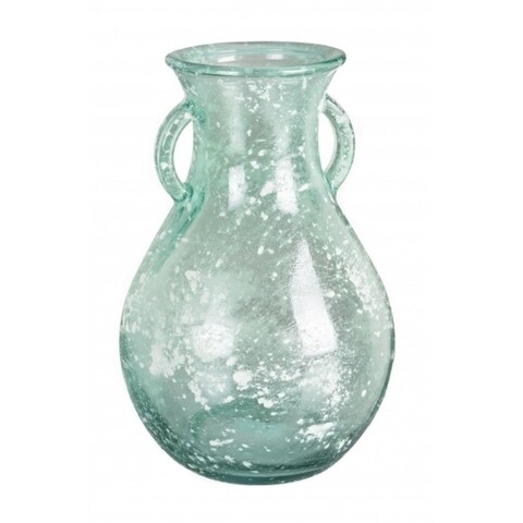 Vaza, Arleen, Bizzotto, 16×24 cm, sticla reciclata, ice Bizzotto