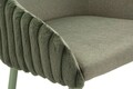 Set 2 scaune de bar Alaska -A, Mauro Ferretti, 52x46x111 cm, fier/poliester, verde