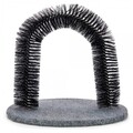 Suport de ascutit gheare pentru pisici, Mascow, 28.5 x 35 x 36 cm, gri