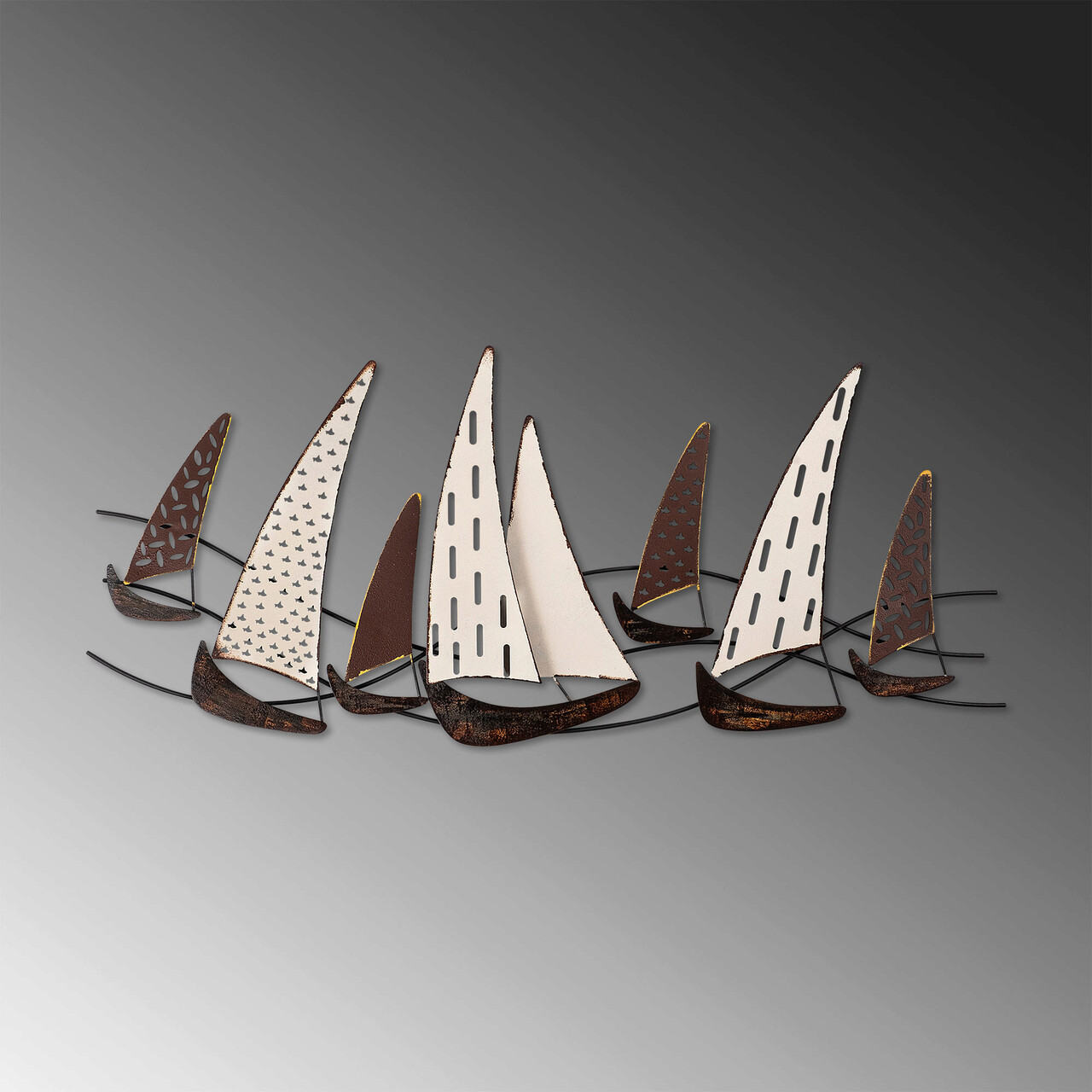 Decoratiune de perete, Uskuna, Dimensiune: 123 x 52 cm, Multicolor - view 5