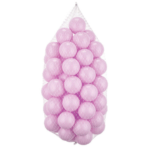 Bile pentru piscina copii, Bubble Pops 50, Plastic, Lila mezoni.ro