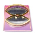 Oglinda compacta, Lips, Tri-Coastal Design, auriu