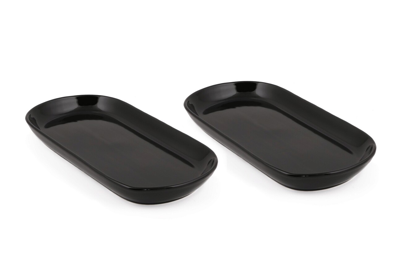 Set platouri servire, Hermia, 275KRM1424, Antibacterian, Negru - view 3