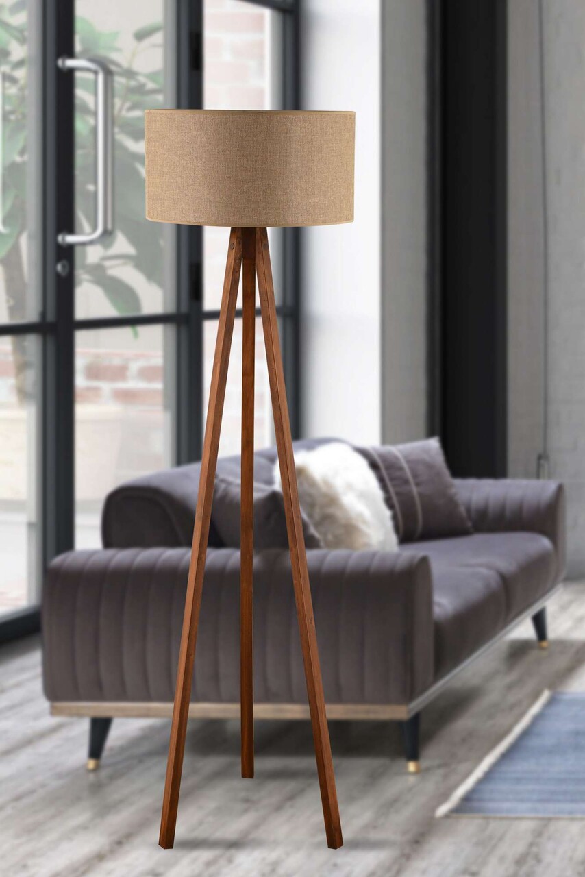 Lampadar, L'essentiel Maison, 433NUV1519, Bej / Nuc