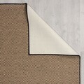 Covor Jute Diamond Black, Flair Rugs, 120x170 cm, iuta, negru