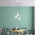 Lustra, Fulgor, 942FLG1655, Metal, Alb