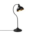 Lampa de masa, Konika - 12262, Fulgor, 19 x 29 x 58 cm, 1 x E27, 40W, negru