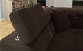 Coltar extensibil stanga 4 locuri, ELTAP, Anton, 272x203x85 cm, lemn/poliester, maro/bej