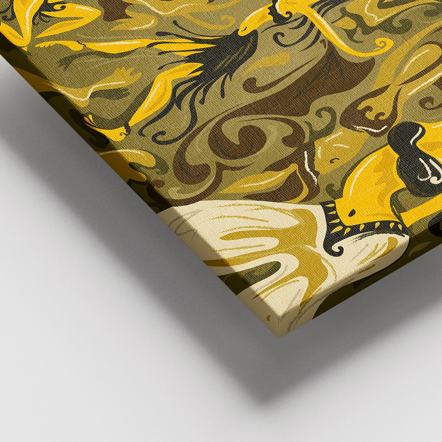 Tablou decorativ, DEV03490100140, Canvas, Cadru: 100% LEMN (Grosime: 3-4 cm), Multicolor