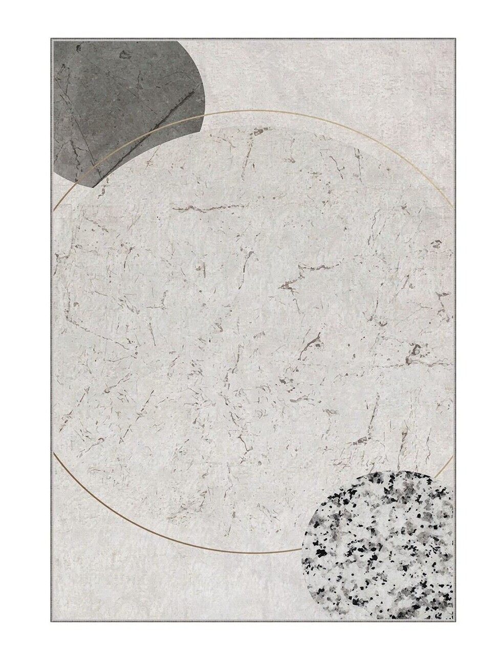 Covor, HM-CRP25-5, 100x140 cm, Poliester, Multicolor — imaginea 5