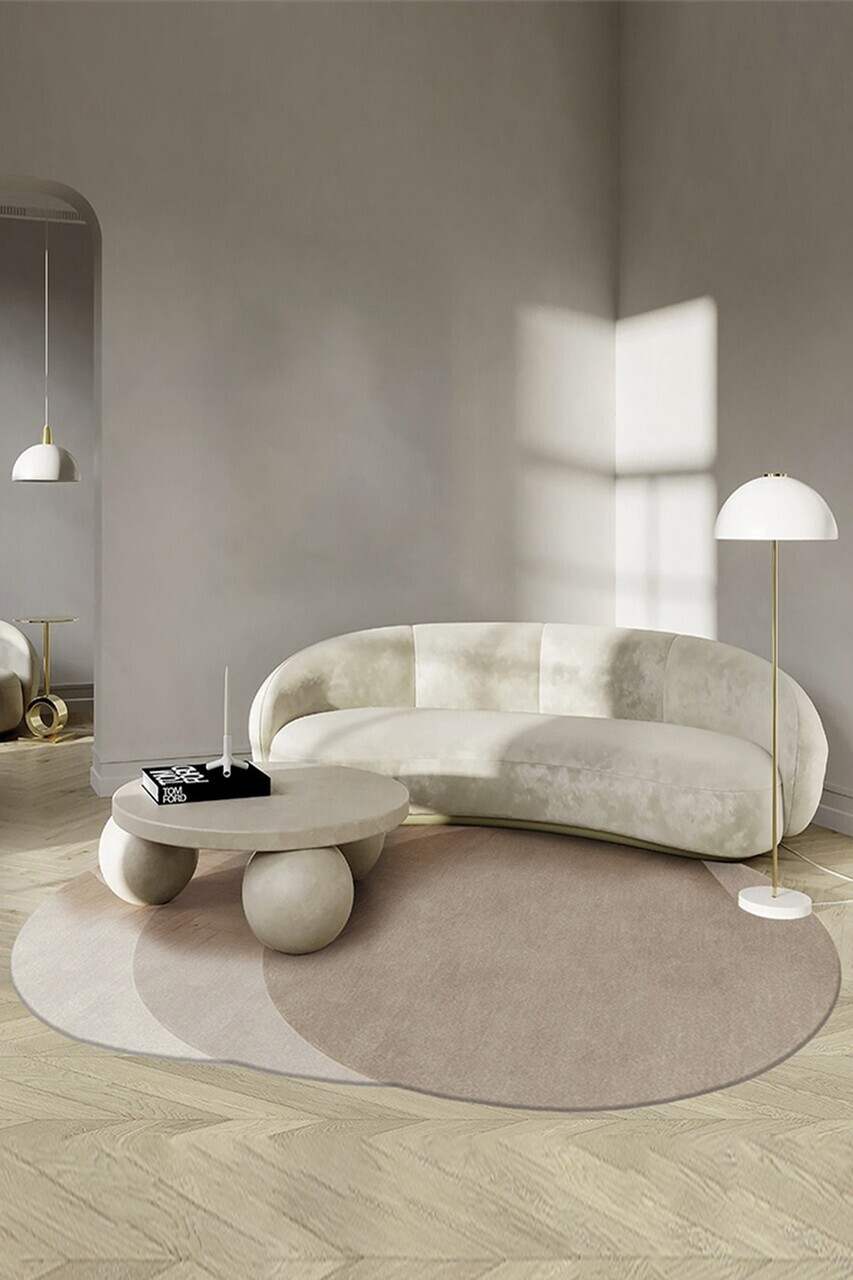 Covor, CLR-0000680-011, 100x300 cm, Poliester, Bej