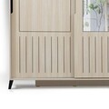 Dulap pentru haine, Comforty, Pasific Home Fuga, 140x216x60 cm, Stejar