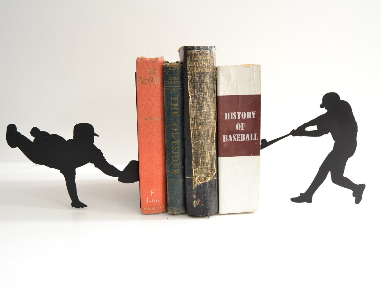 Opritor de carti, RT-MET-BOOKEND-005, Dimensiune: 26 x 8,2 x 19 cm (1 bucată), Negru