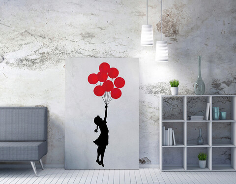 Tablou decorativ, wy63 (50 x 70), 50% bumbac / 50% poliester, canvas imprimat, multicolor