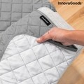 Husa de protectie reversibila pentru canapea 3 locuri, SoFree InnovaGoods, 275x181 cm, poliester, gri
