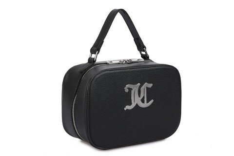 Geanta Juicy Couture 189, 22x10x15 cm, piele ecologica, negru