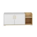 Pantofar, Olivia, Sunrise, 110x49.8x35 cm, PAL , Stejar Safir / Alb
