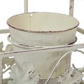 Ghiveci, Vintage Double, 45.5x28x61.5 cm, fier