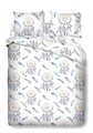 Lenjerie de pat dubla Small Catcher, Bedora, 4 piese, 200x220, 100% bumbac, multicolor