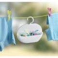 Suport accesorii pentru dus Cocktail, Wenko, 26 x 9 cm, polistiren/ABS, alb