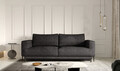 Canapea extensibila 4 locuri ELTAP, SO-DAL-06LE, Dalia, 248x84x95 cm, lemn/poliester, gri inchis
