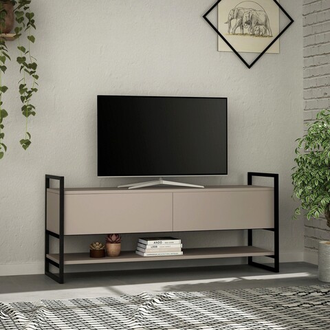 Comoda tv, homitis, metola, 130x58x40 cm, mocha