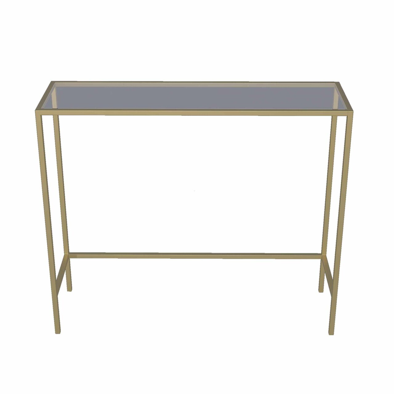 Bufet, Hanah Home, Lisa, 80x85x30 cm, Auriu — imaginea 3