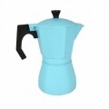 Cafetiera Italian Sky Blue, Jocca, 10 x 16 x 19 cm, aluminiu, bleu