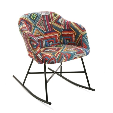 Scaun balansoar abenaki, versa, 66x80x73 cm, bumbac