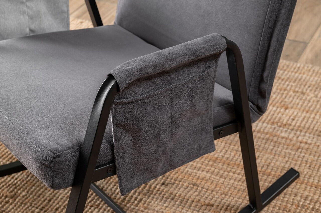 Balansoar, Atelier del Sofa, 859FTN1768, Gri — imaginea 5