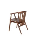Scaun, Fairfax, Albero48, 55x77x47 cm, Lemn de fag , Nuc / Bej