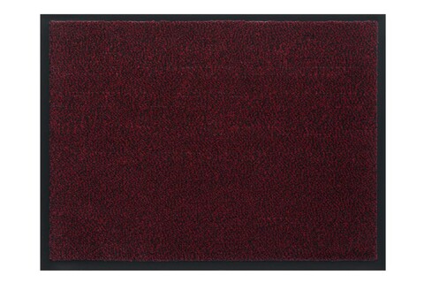 Covoras de intrare bafia, decorino, 40x60 cm, polipropilena, rosu
