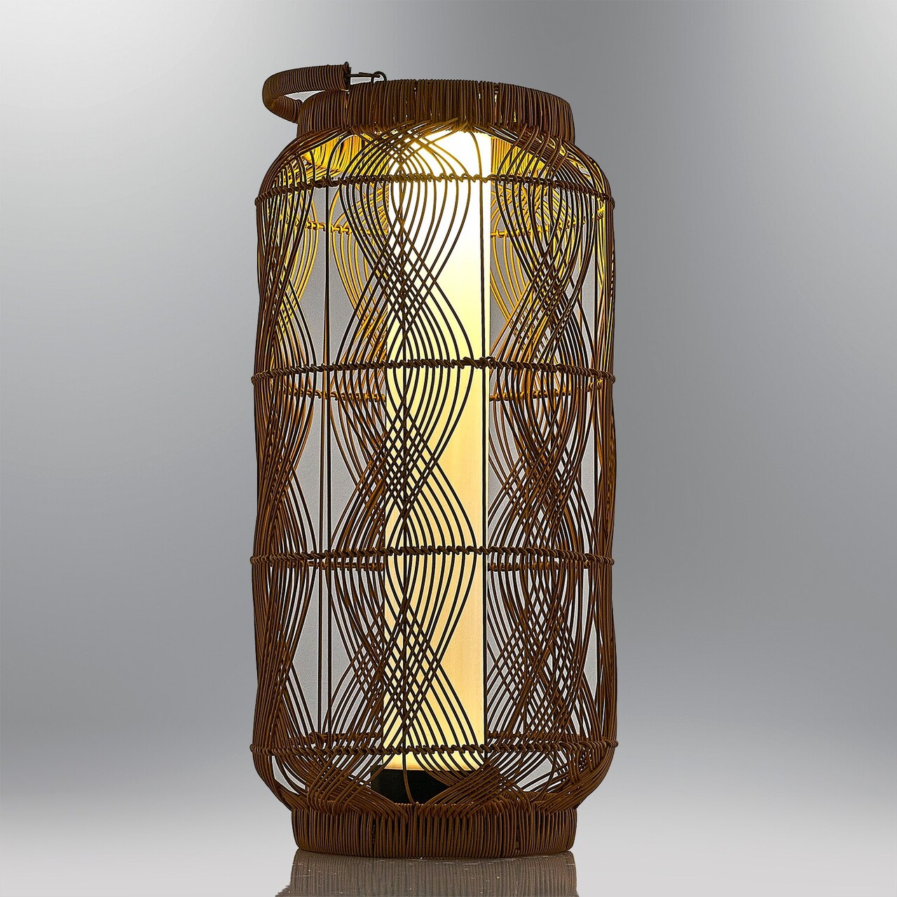 Lampadar, L'essentiel Maison, 701CHD1574, Stejar / Negru