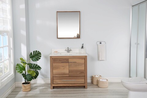 Set mobilier de baie (2 piese), jussara, superior 36, nuc / alb