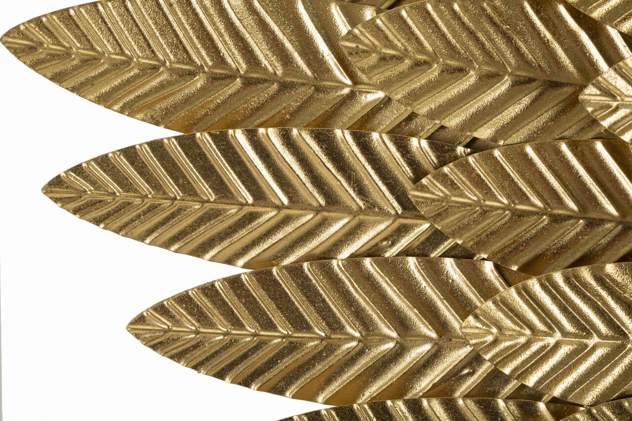 Set 2 decoratiuni de perete Super Wings, Mauro Ferretti, 60x146 cm, fier, auriu