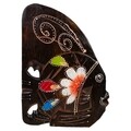 Set 3 decoratiuni, Fish, Creaciones Meng, lemn de arbore de matase