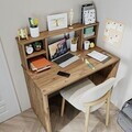 Birou, Hanah Home, 2635, 100x105.8x55 cm, PAL MELAMINAT, Maro