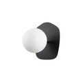 Aplica de perete, Fulgor, 942FLG1379, Metal, Negru / Crem