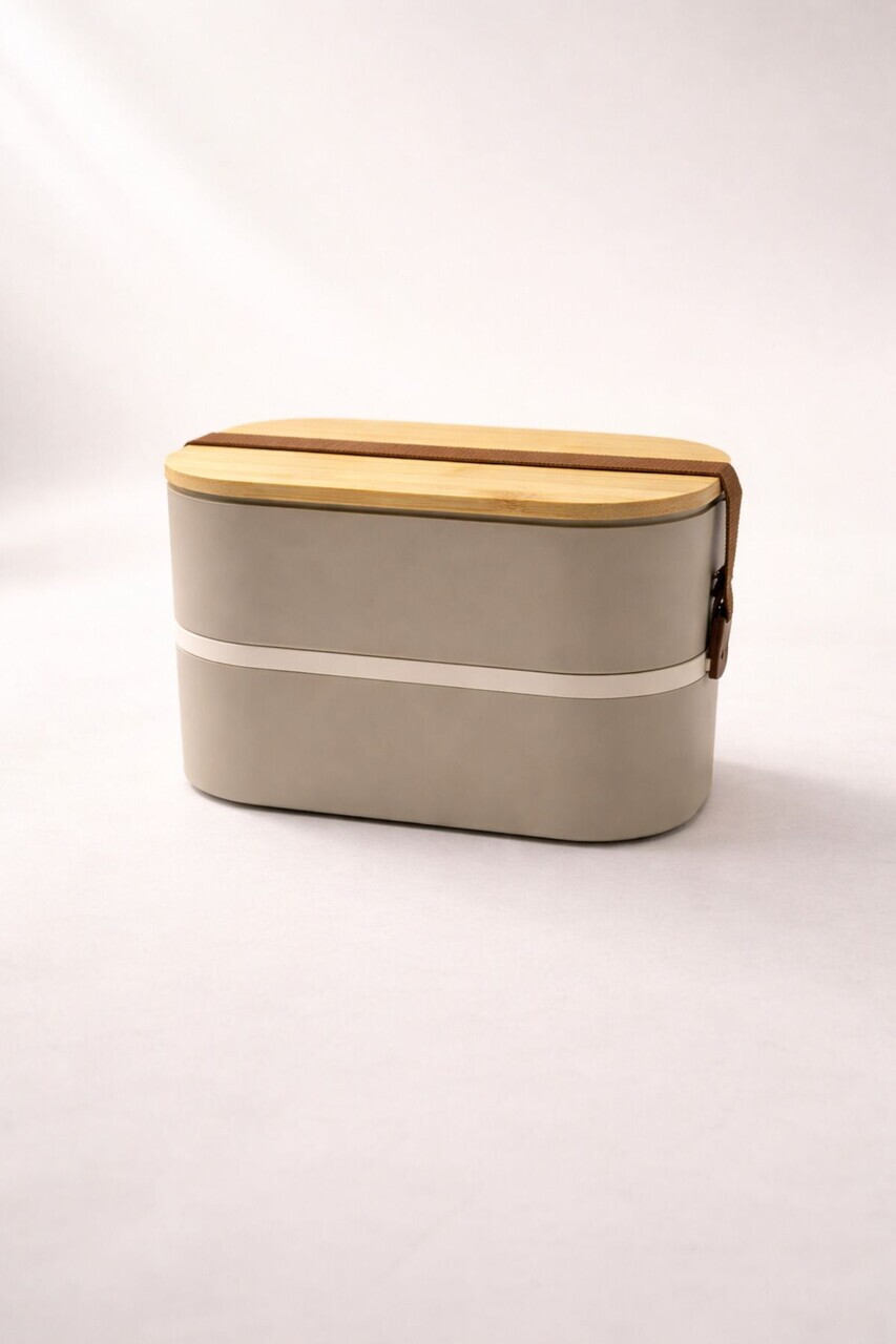 Cutie pentru pranz, Hermia, 721CBL1314, Inox, Dimensiuni: 14,5 x 18,5 x 12,5 cm / 1000 ml, Gri - view 4